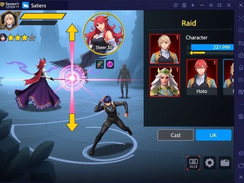 Sevens Legend Y endgame raid battle