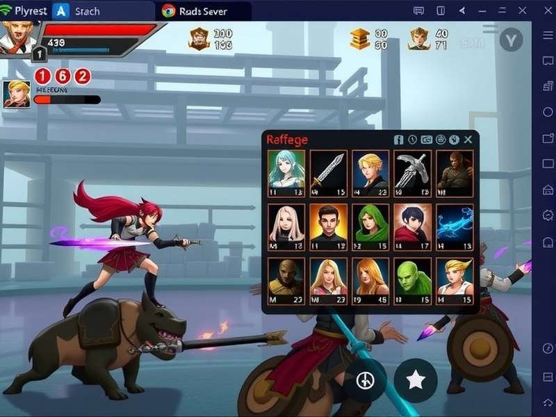 Sevens Legend Y character customization interface