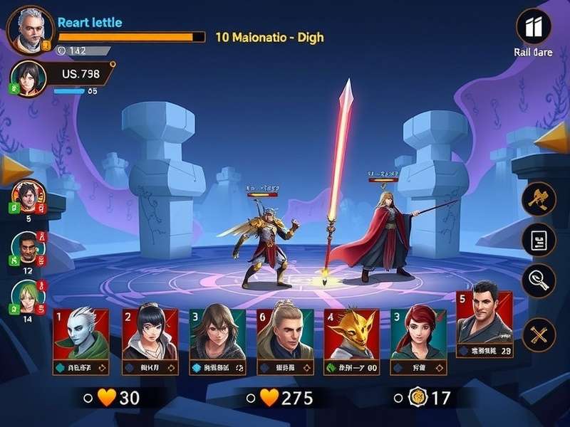Sevens Legend Y gameplay screenshot showing character battles
